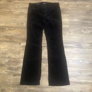 Wild Fable Women's Flare Corduroy Pants Size 6 Black Low Rise Retro Y2K 30x30